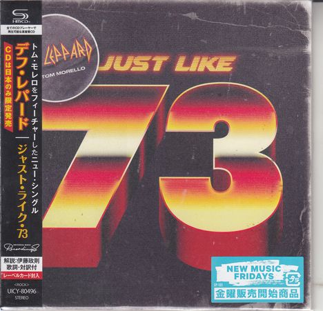 Def Leppard: Just Like 73 (SHM-CD) (Papersleeve), Maxi-CD