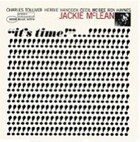 Jackie McLean (1931-2006): It's Time (UHQ-CD), CD