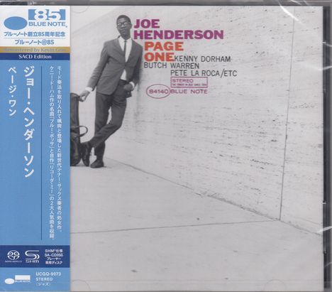 Joe Henderson (Tenor-Saxophon) (1937-2001): Page One (SHM-SACD), Super Audio CD Non-Hybrid