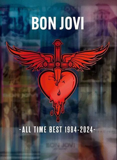 Bon Jovi: All Time Best 1984 - 2024 (Super Deluxe Edition) (3SHM-CD + Blu-ray), 3 CDs und 1 Blu-ray Disc