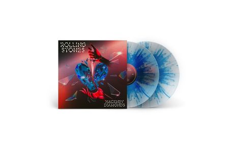 The Rolling Stones: Hackney Diamonds (Limited First Anniversary Package) (Splatter Vinyl) (Non Japan-made Discs), 2 LPs