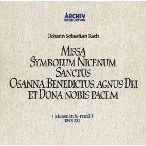 Johann Sebastian Bach (1685-1750): Messe h-moll BWV 232 (UHQ-CD), 1 CD und 1 Super Audio CD Non-Hybrid