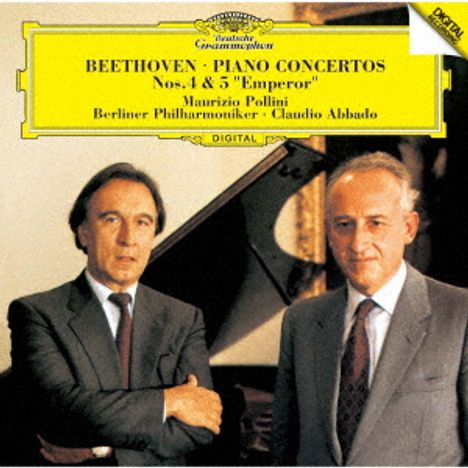 Ludwig van Beethoven (1770-1827): Klavierkonzerte Nr.4 & 5 (UHQ-CD), CD