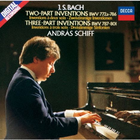 Johann Sebastian Bach (1685-1750): Inventionen & Sinfonias BWV 772-801 (UHQ-CD), CD