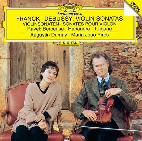 Augustin Dumay & Maria Joao Pires - Violin Sonatas (UHQ-CD), CD