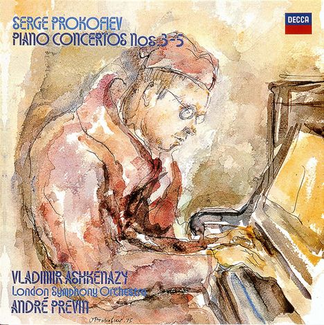Serge Prokofieff (1891-1953): Klavierkonzert Nr.3-5 (UHQ-CD), CD