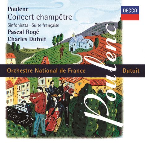 Francis Poulenc (1899-1963): Sinfonietta (UHQ-CD), CD