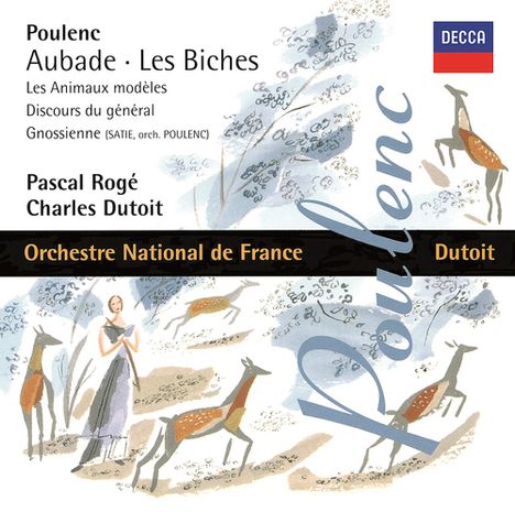 Francis Poulenc (1899-1963): Aubade für Klavier & 18 Instrumente (UHQ-CD), CD