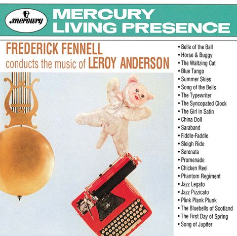 Leroy Anderson (1908-1975): Frederick Fennell conducts the Music of Leroy Anderson (UHQ-CD), Super Audio CD