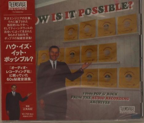 How Is It Possible? - 1960s Pop & Rock From The Audio Recording Archives, CD