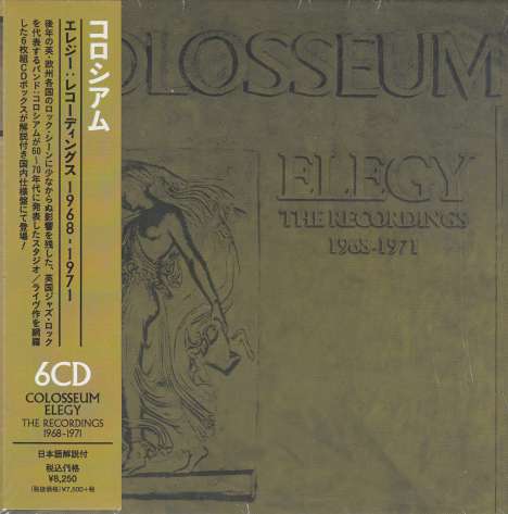 Colosseum: Elegy: The Recordings 1968 - 1971, 6 CDs