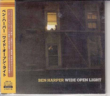 Ben Harper: Wide Open Light (Digisleeve), CD