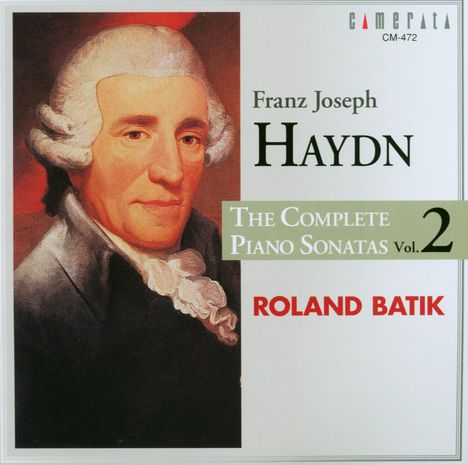 Joseph Haydn (1732-1809): Sämtliche Klaviersonaten Vol.2, CD