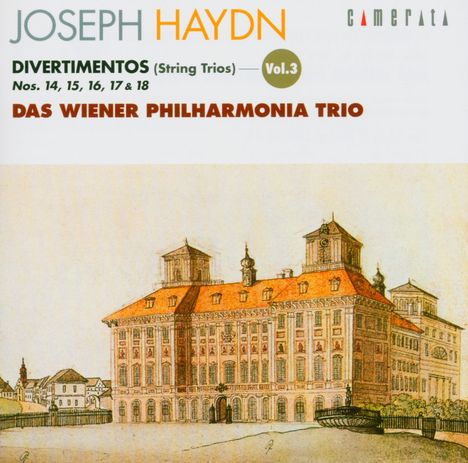 Joseph Haydn (1732-1809): Divertimenti (Streichtrios) H5 Nr.15-19, CD