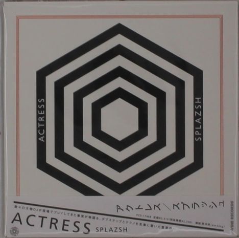 Actress (Darren J. Cunningham): Splazsh (Digisleeve), CD