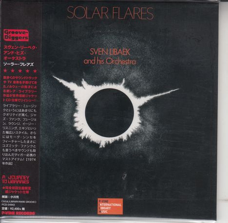 Sven Libaek: Solar Flares (Papersleeve), CD