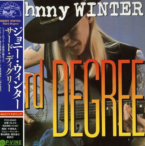 Johnny Winter: 3rd Degree (Papersleeve), CD