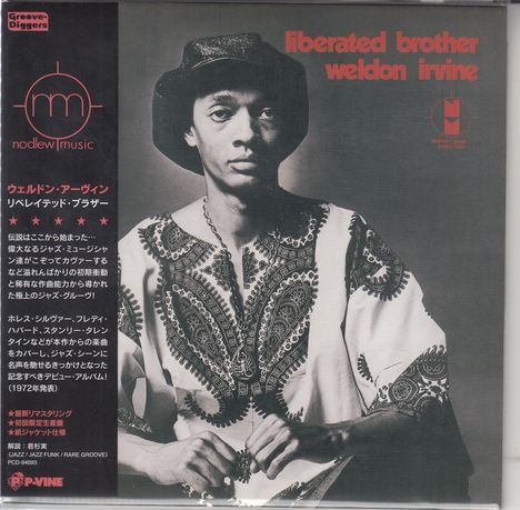 Weldon Irvine (1943-2002): Liberated Brother (Papersleeve), CD