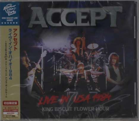 Accept: Live In USA 1984: King Biscuit Flower Hour, CD