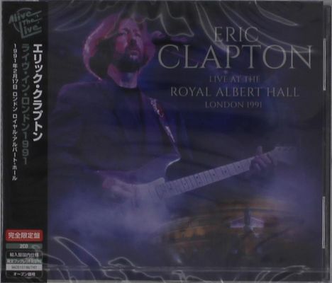 Eric Clapton (geb. 1945): Live At The Royal Albert Hall London 1991, 2 CDs