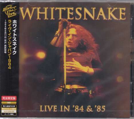 Whitesnake: Live In '84 &amp; '85, 2 CDs