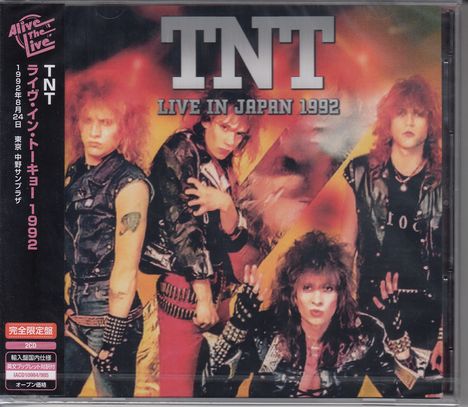 TNT (Heavy Metal): Live In Japan 1992, 2 CDs