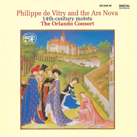 Philippe de Vitry (1291-1361): 19 Motetten &amp; Lieder, CD