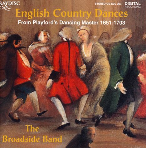 English Country Dances from "Playford's Dancing Master", CD