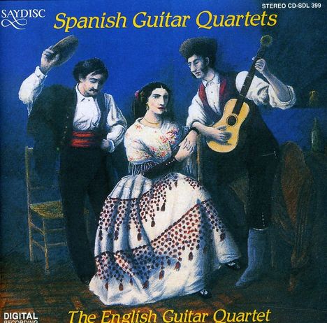 The English Guitar Quartet - Spanisch Guitar Quartets, CD