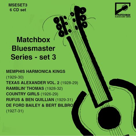 Matchbox Bluesmaster Series Vol.3, 6 CDs