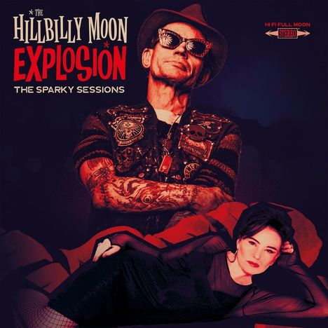 The Hillbilly Moon Explosion: The Sparky Sessions - Ltd. transparent red vinyl, LP