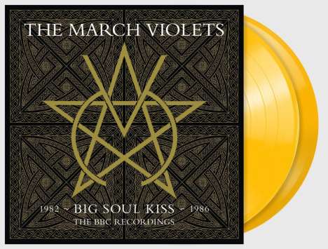 The March Violets: Big Soul Kiss - The BBB Recordings (Limited Edition) (Citrine Yellow Vinyl), 2 LPs