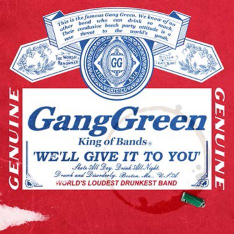 Gang Green: We'll Give It To You, 4 CDs