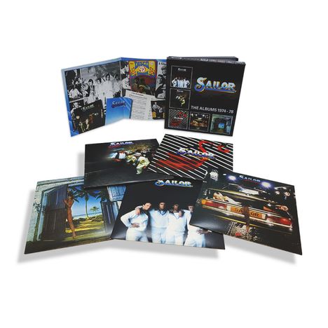 Sailor: The Albums 1974 - 1978, 5 CDs