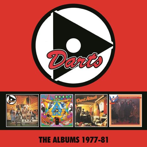 Darts (GB): The Albums 1977 - 1981, 4 CDs