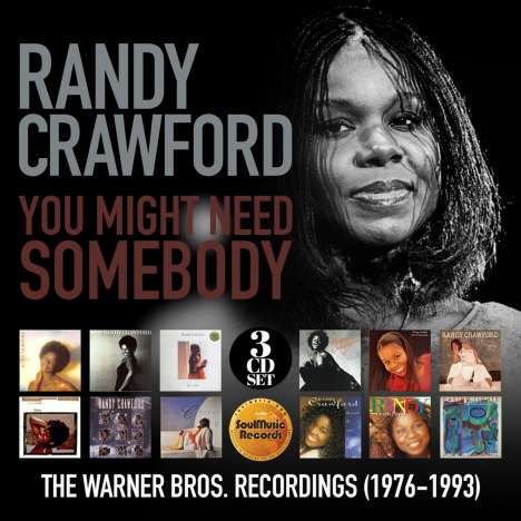 Randy Crawford (geb. 1952): You Might Need Somebody: The Warner Bros. Recordings 1976 - 1993, 3 CDs