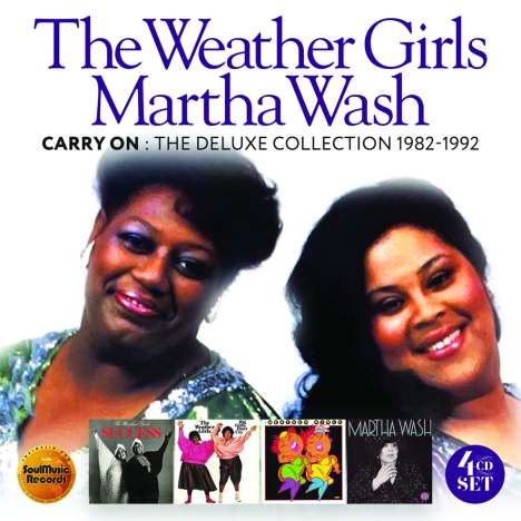 The Weather Girls: Carry On: The Deluxe Collection 1982 - 1992, 4 CDs