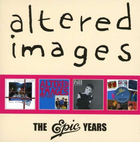 Altered Images: The Epic Years, 4 CDs
