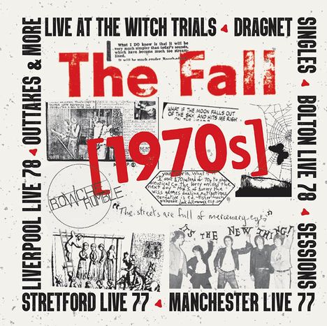 The Fall: 1970s, 12 CDs
