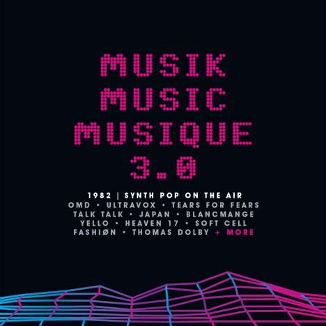 Musik Music Musique 3.0: 1982 Synth Pop On The Air, 3 CDs