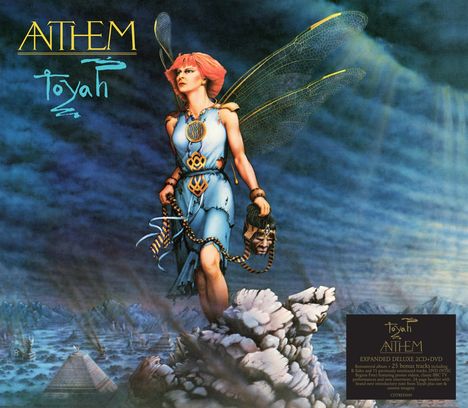 Toyah: Anthem (Deluxe Edition), 2 CDs und 1 DVD