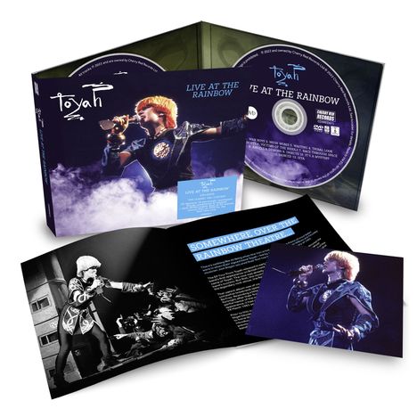 Toyah: Live At The Rainbow, 1 CD und 1 DVD