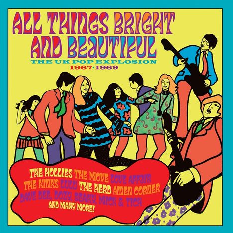 All Things Bright and Beautiful: The UK Pop ExplosION, 3 CDs