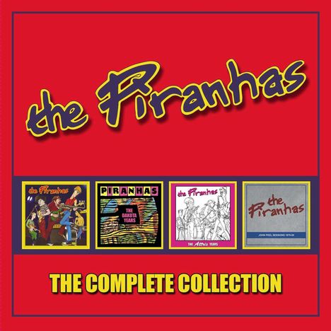 The Piranhas: The Complete Collection, 4 CDs