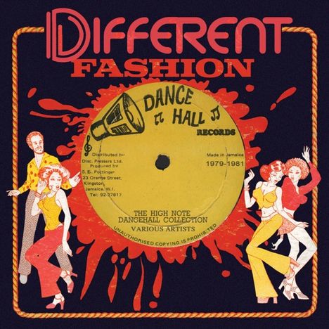 Different Fashion: High Note Dancehall Collection, 2 CDs
