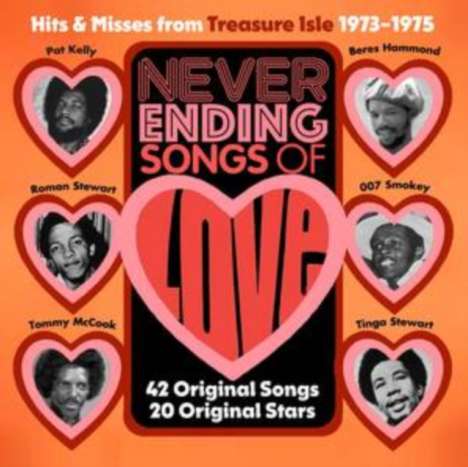 Never Ending Songs Of Love: Hits &amp; Misses From Treasure Isle 1973 - 1975, 2 CDs
