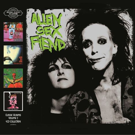 Alien Sex Fiend: Classic Albums Vol.2, 4 CDs