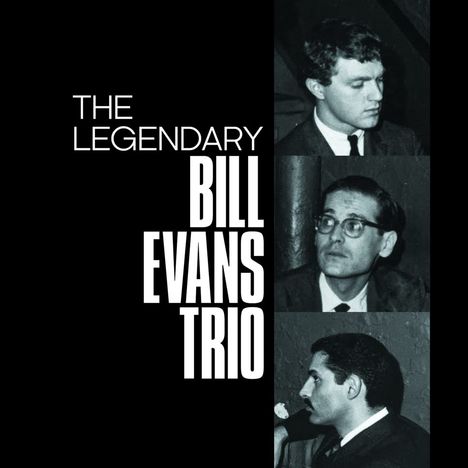 Bill Evans (Piano) (1929-1980): The Legendary Bill Evans Trio (5 LPs auf 3 CDs), 3 CDs