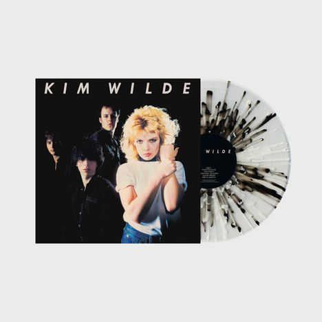 Kim Wilde: Kim Wilde (Clear / Black Splatter Vinyl), LP