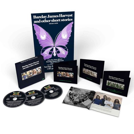 Barclay James Harvest: Barclay James Harvest And Other Short Stories (Box Set), 2 CDs und 1 DVD